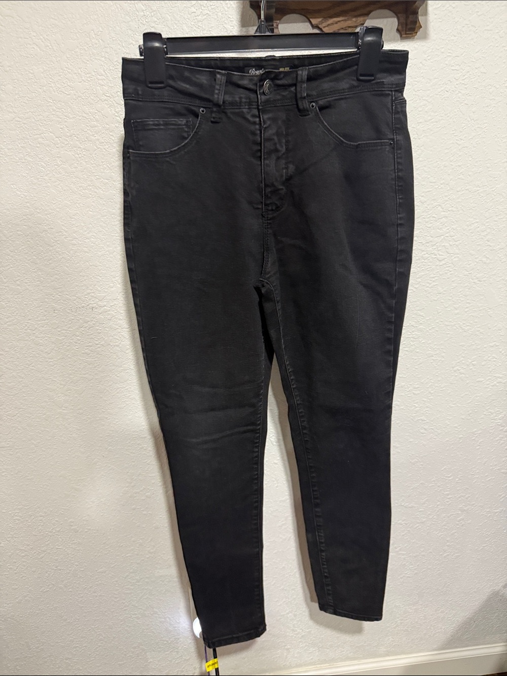 Royalty For Me Black High-Rise Skinny Jeans